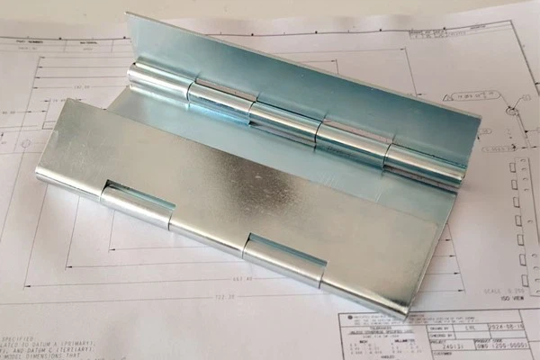 Galvanized Biaxial Hinge