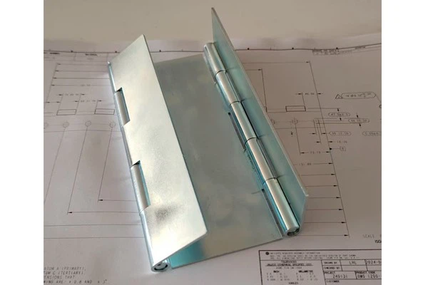 Galvanized Biaxial Hinge