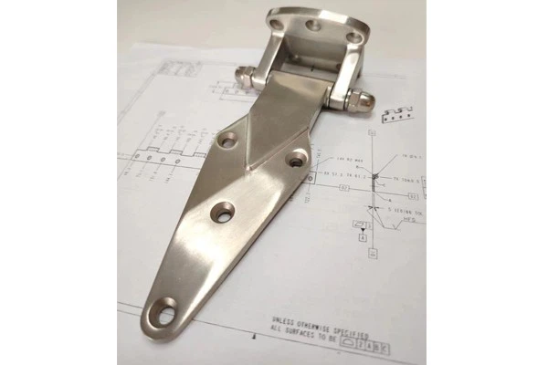 Heavy Duty Stainless Steel Fixed Hinges
