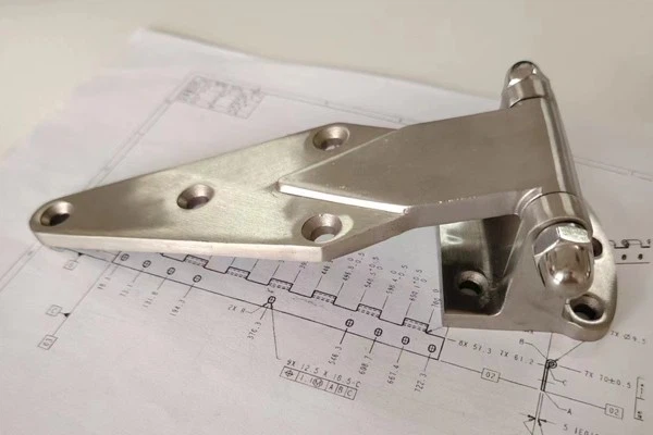 Heavy Duty Stainless Steel Fixed Hinges