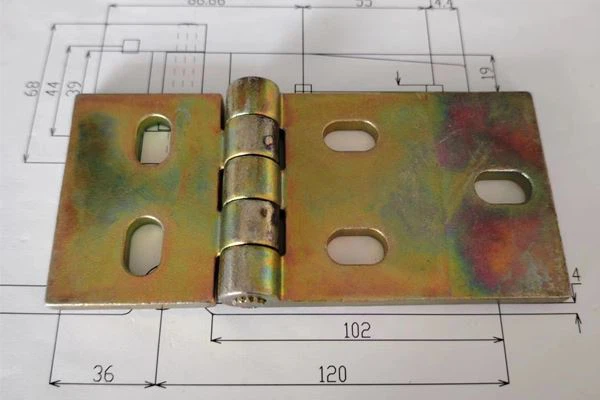 High-strength Gold Hinges