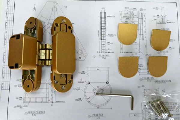 High-strength Invisible Hinges