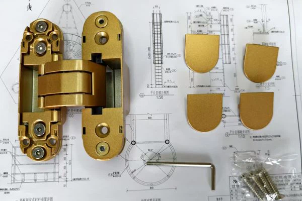High-strength Invisible Hinges