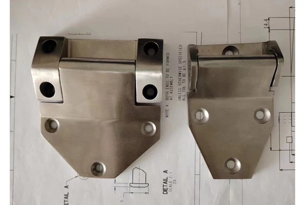 Manganese Aluminum Alloy Marine Hinge, Light Weight And High Strength Technology, Mostly Used in Ship Weight Reduction Design