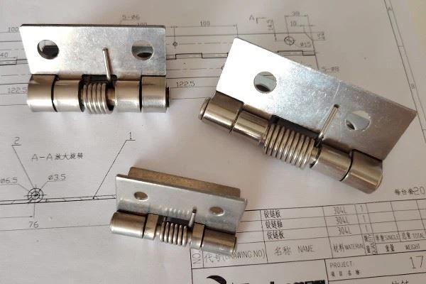 Surface Mount Hidden Spring Hinge