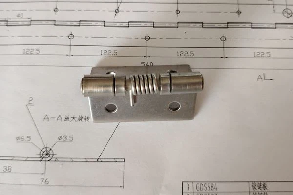 Surface Mount Hidden Spring Hinge